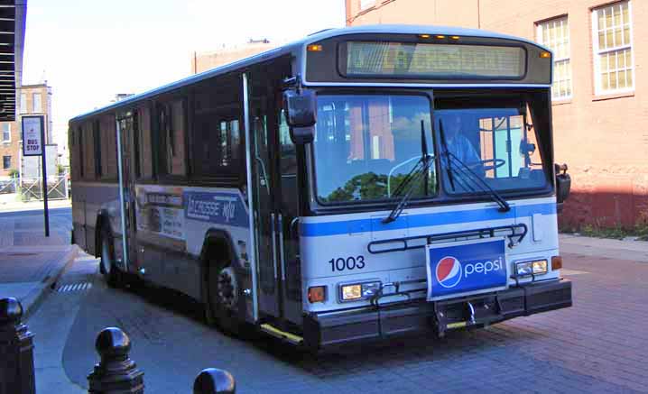 La Crosse MTU Gillig Phantom 1003